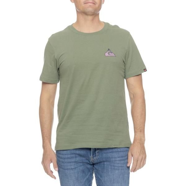 クイックシルバー メンズ トップス Tシャツ Quiksilver StintShirt Short Sleeve Sea Spray