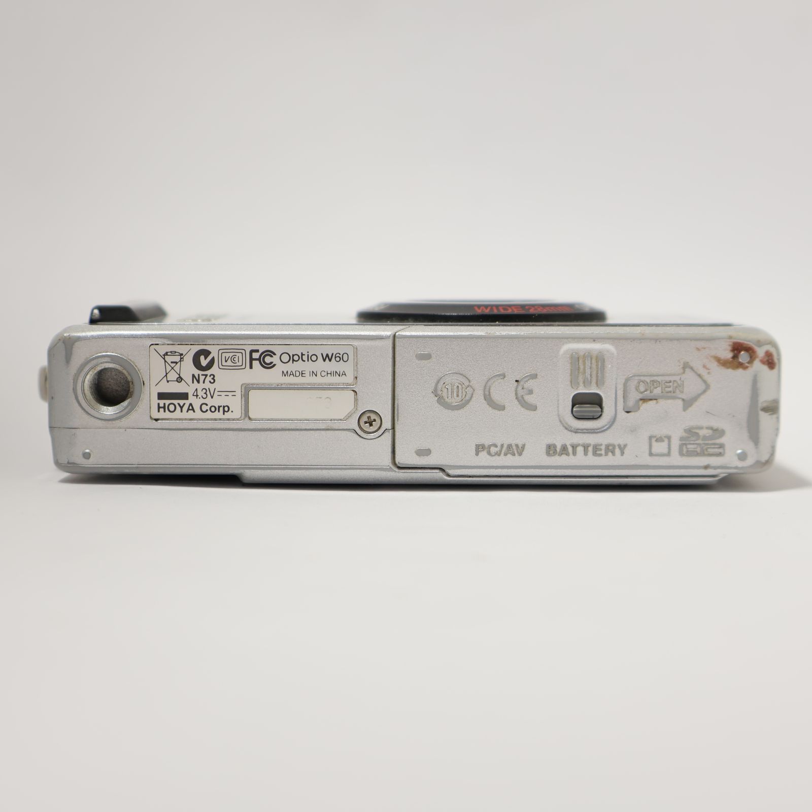 動作品 PENTAX Optio W60 コンパクトデジタルカメラ ペンタックス 