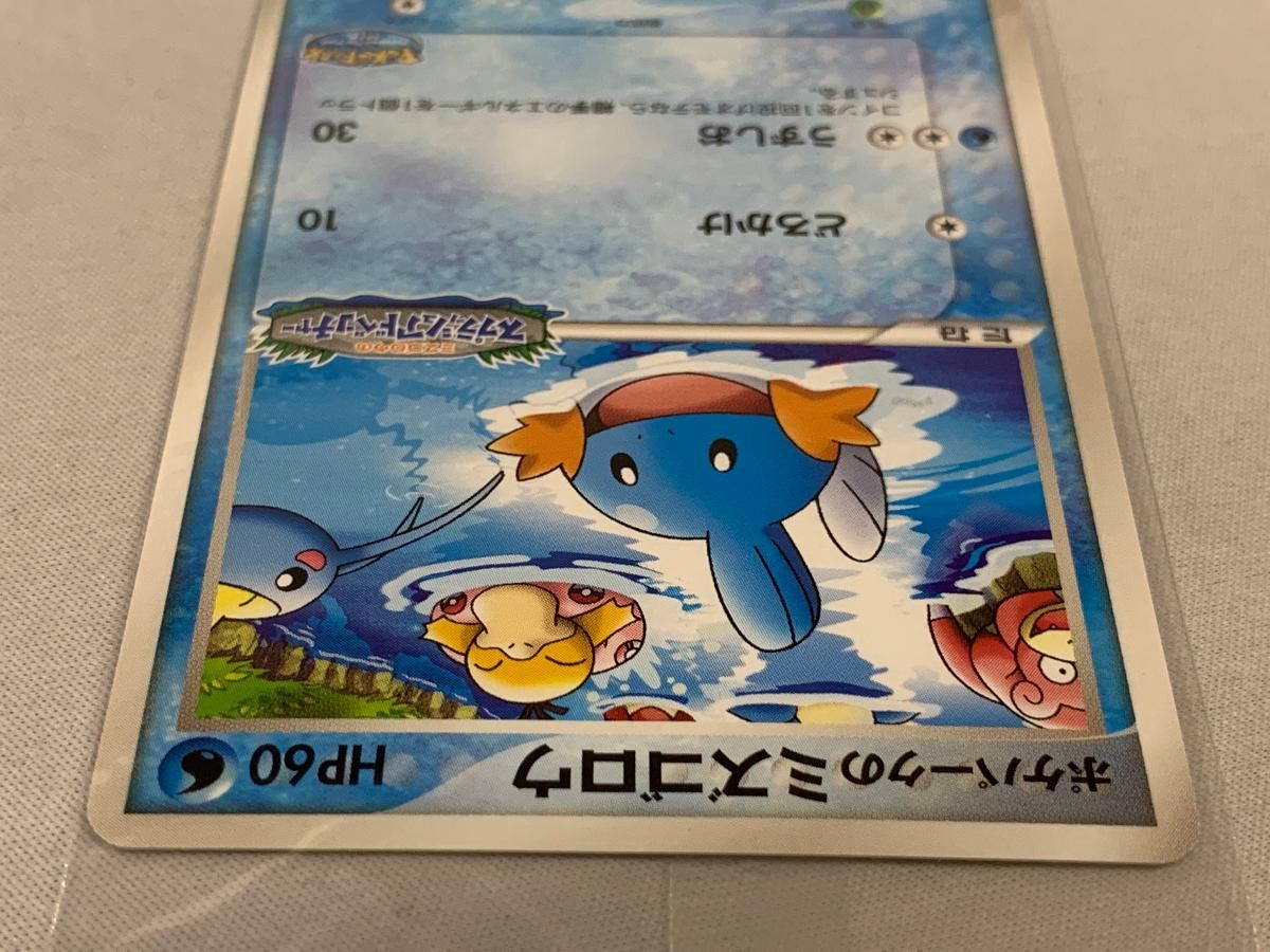 ポケパークのミズゴロウ 048/PCG スプラッシュアドベンチャー　ポケカ ポケパークのミズゴロウ 048/PCG スプラッシュアドベンチャー ポケカ