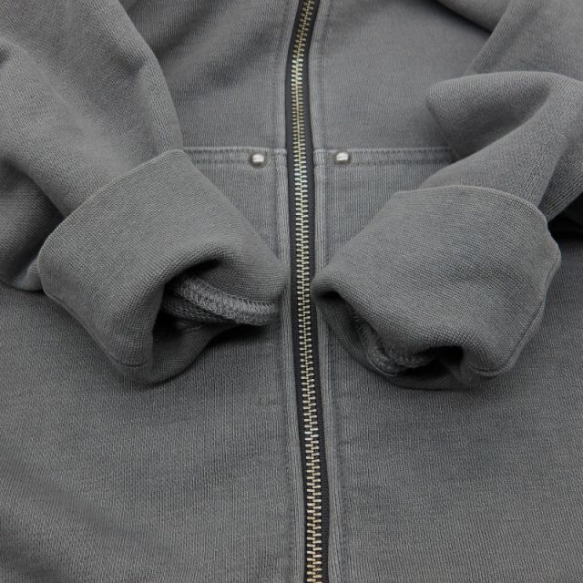 BEAMS FUTURE ARCHIVE FA. FUR ZIPHOOD GRAY サイズM 11-13-1496 