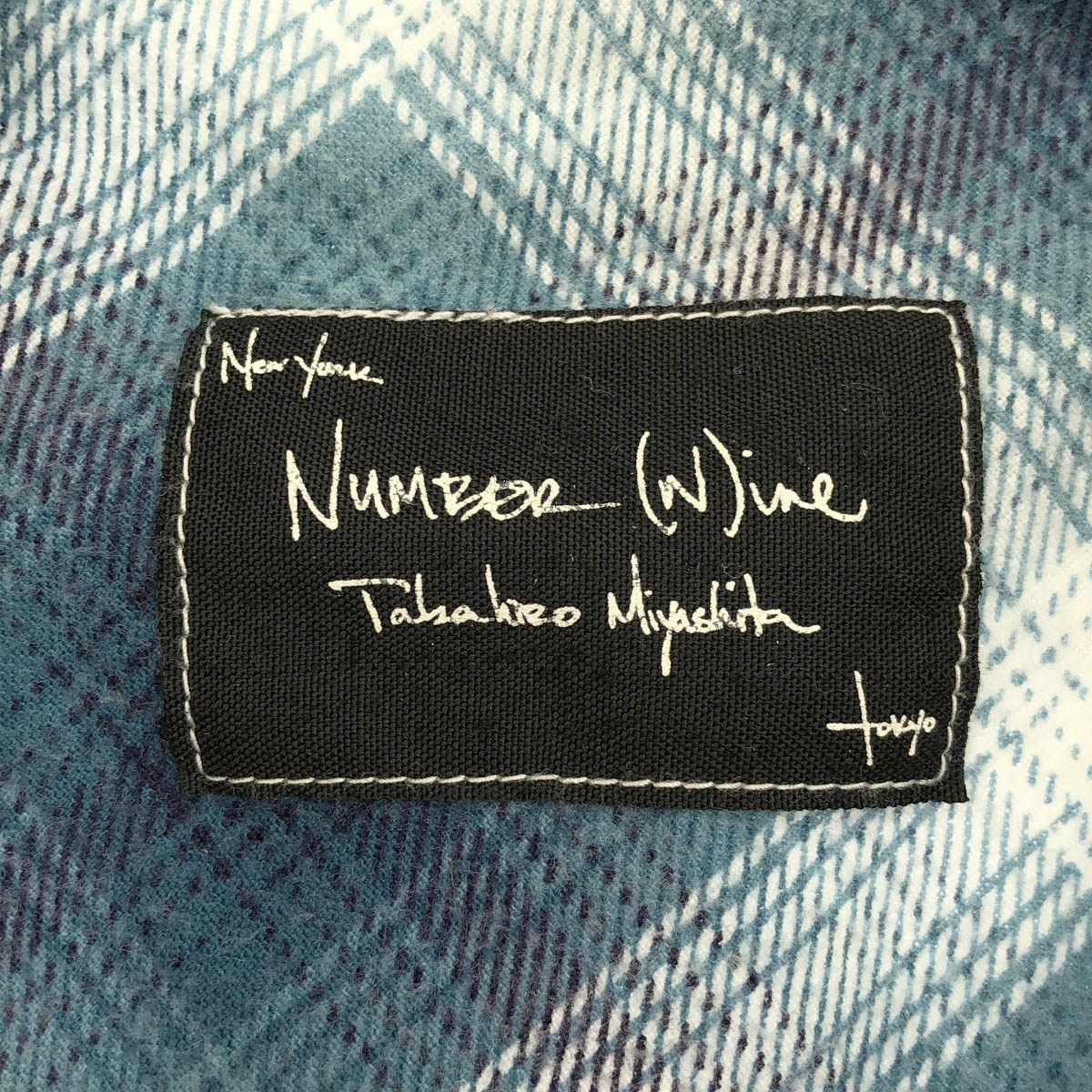 NUMBER(N)INE ナンバーナイン 2008AW ポーランド期 オンブレチェック