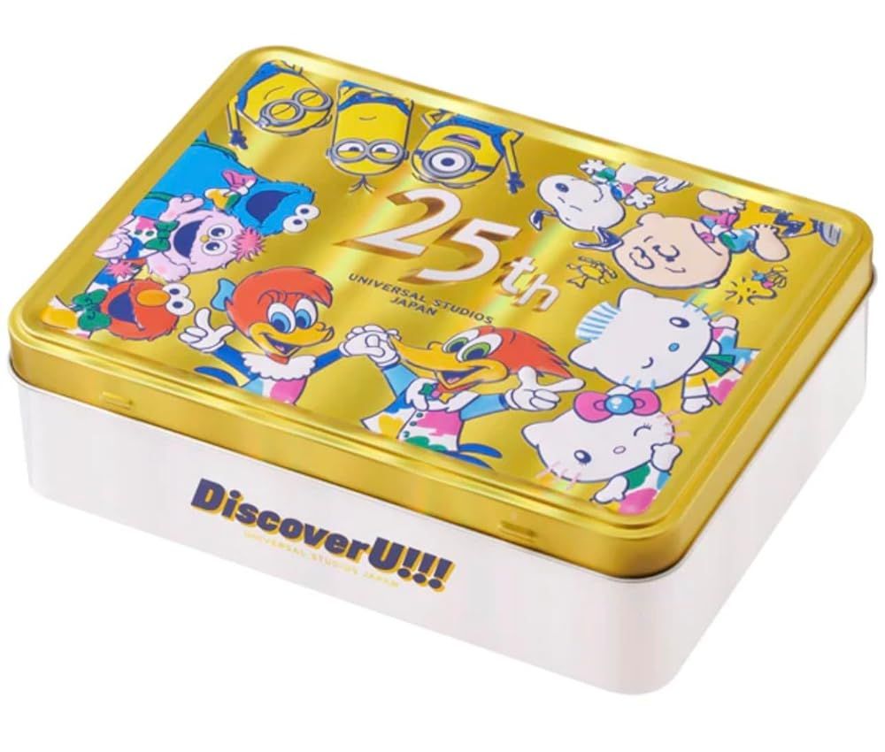 【超激レア！ヴィンテージ！】USJ ユニバーサルスタジオジャパン 缶 USJ 25周年限定アソートスウィーツ 25個 - メルカリ