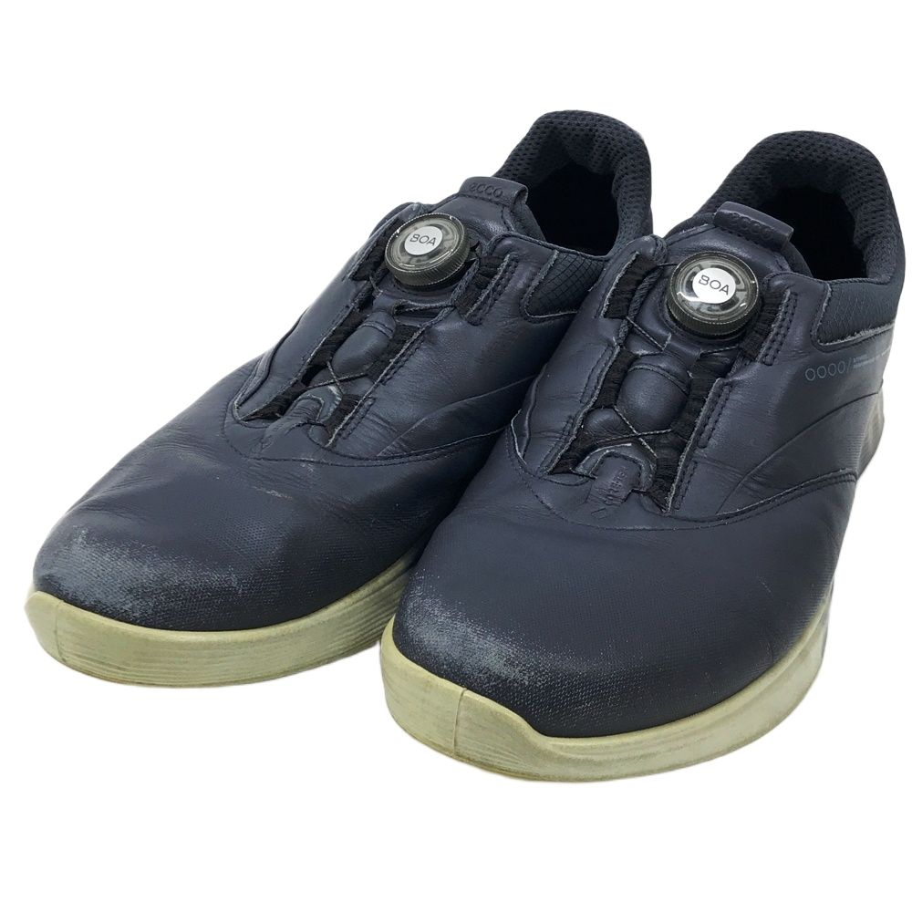 れな☺︎ ecco エコー 102954 S-THREE BOA スパイクレスゴルフシューズ ネイビー