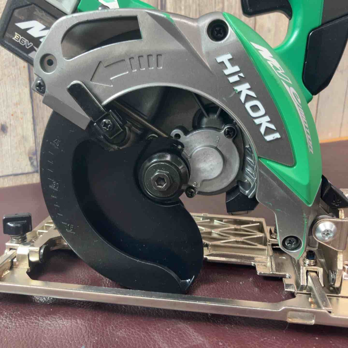中古品】 ハイコーキ(HIKOKI ※旧:日立工機) コードレス丸のこ C3605DB 