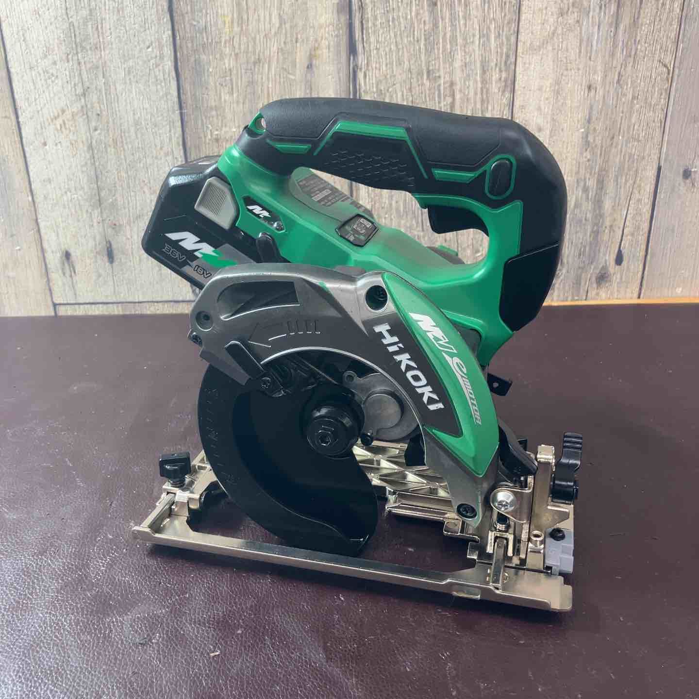 中古品】 ハイコーキ(HIKOKI ※旧:日立工機) コードレス丸のこ C3605DB 