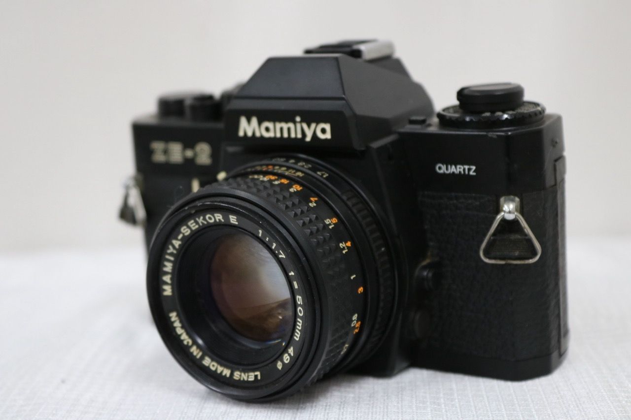 Mamiya ZE-2 Quartz+Sekor E 50f1.7完動極美品 訳あり品】 マミヤ Mamiya ZE-2 QUARTZ MAMIYA-SEKOR 50mm F1.7 ボディ