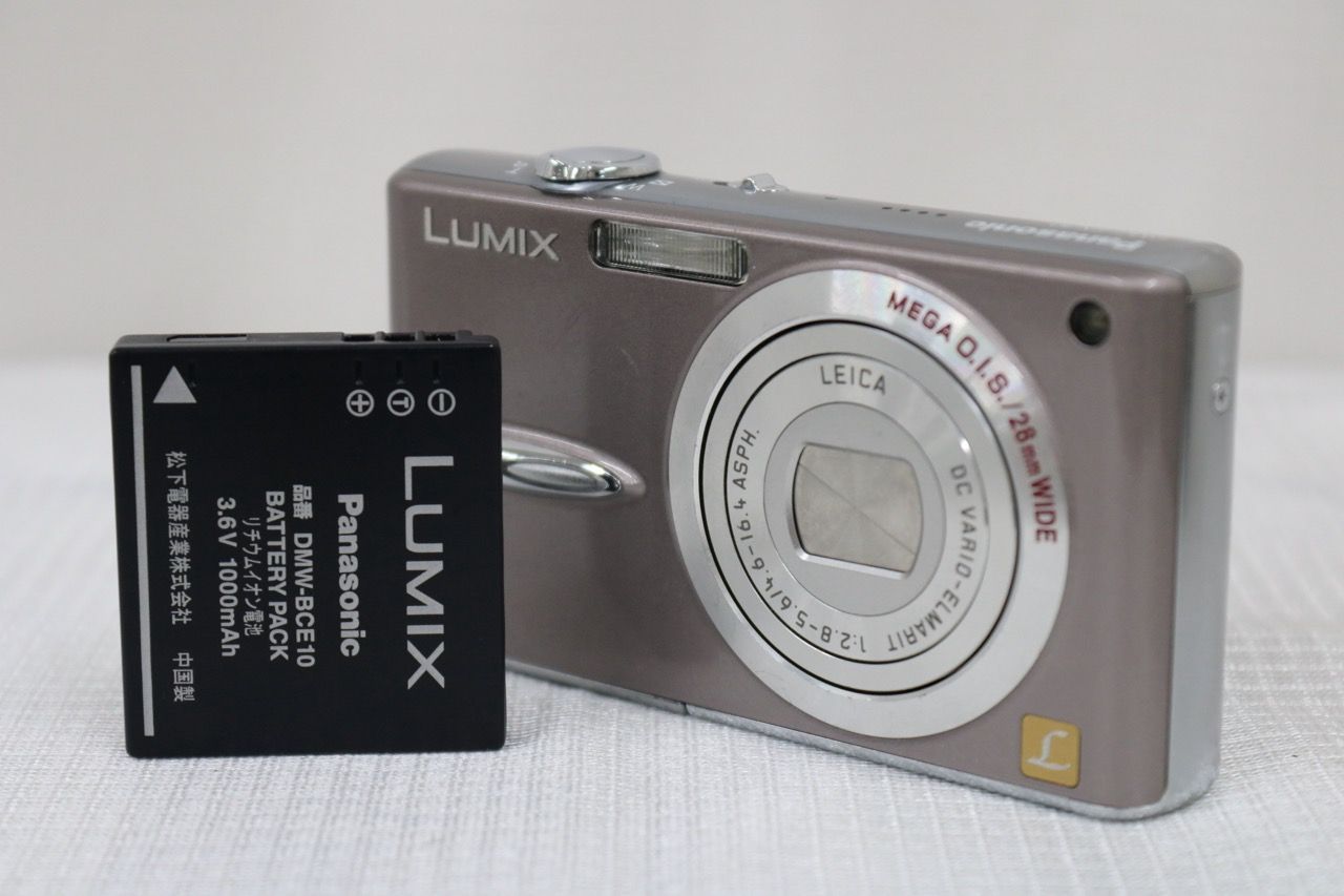 返品保証】 パナソニック Panasonic LUMIX DMC-FX30 バッテリー付き 