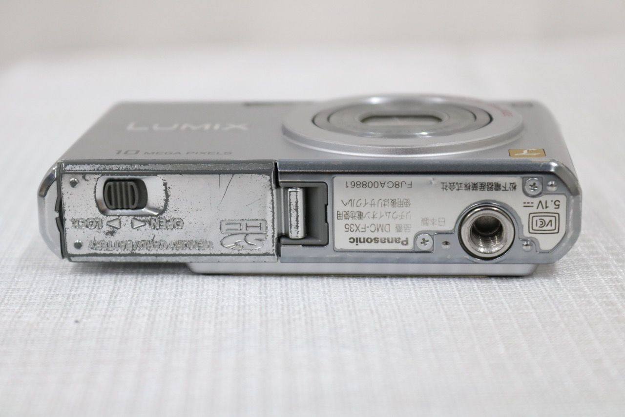 返品保証】 【元箱付き】パナソニック Panasonic LUMIX DMC-FX35 付属 