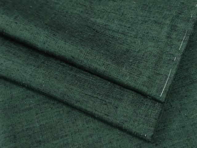 平和屋着物●男性　紬　色無地　天鵞絨色　正絹　逸品　未使用　CABE2705yc