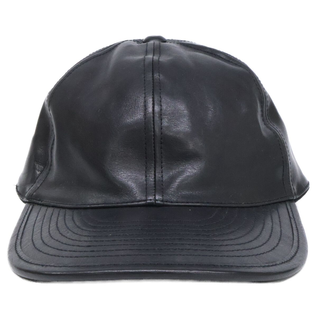 UNNAMED HEADWEAR アンネームドヘッドウェア 【美品】LEATHER CAP