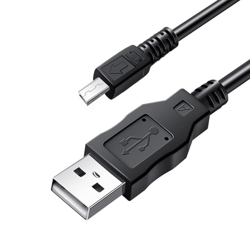 【新品】 交換用USBケーブル 4ピン ミニカメラ 転送 データ同期 充電コード Samsung Digimax 210SE 220SE 350Sなどに対応 (5フィート) 0