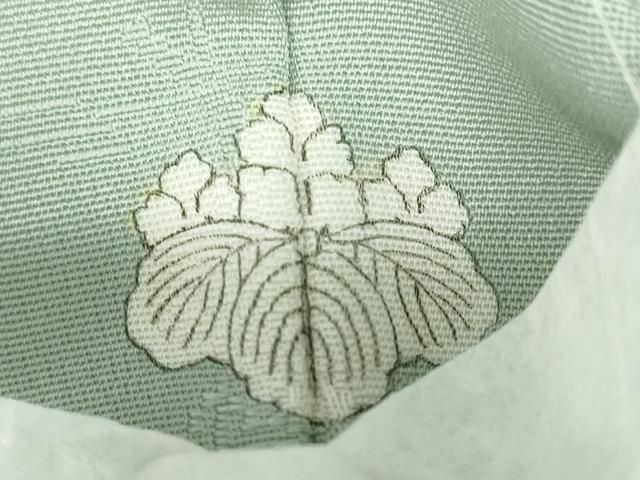 平和屋着物●無地絵羽訪問着　人物風景地紋　夏虫色　正絹　逸品　未使用　DABD9151ud 平和屋着物○無地絵羽訪問着 人物風景地紋 夏虫色 正絹 逸品 未使用