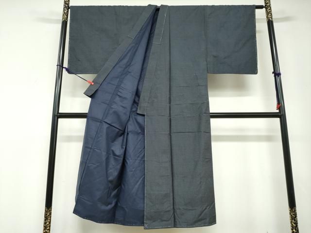 平和屋着物●男性　本場染大島紬　アンサンブル　100亀甲　総詰め　正絹　逸品　未使用　DABD9152ud 平和屋着物○男性 本場染大島紬 アンサンブル 100亀甲 総詰め 正絹