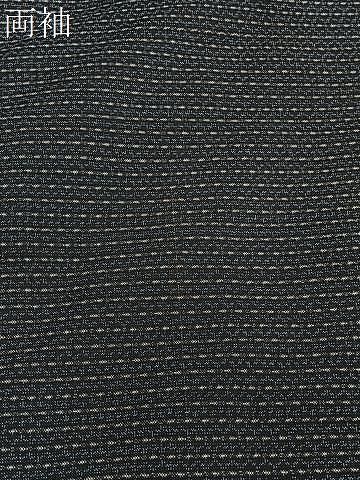 平和屋着物∞男性 長羽織 本場大島紬 80亀甲 総詰め 正絹 逸品 CABE4852ua