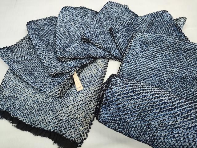 平和屋着物＊夏物　有松鳴海絞　反物　着尺　湯のし前　三浦絞り　綿　逸品　未使用　DABD7360zzz 平和屋着物＊夏物 有松鳴海絞 反物 着尺 湯のし前 三浦絞り 綿 逸品 未