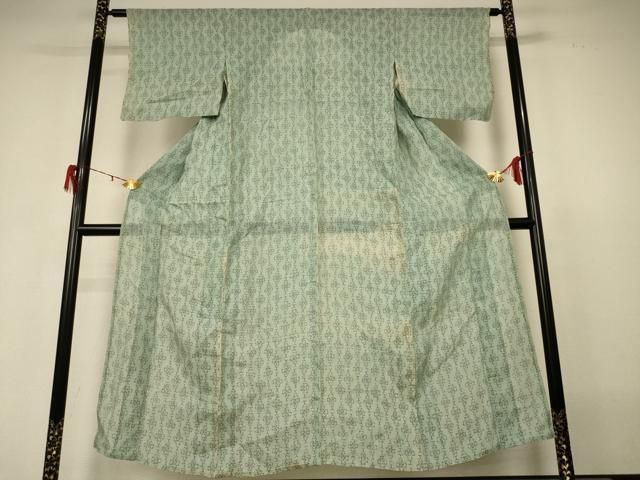平和屋着物＊夏物　小千谷ちぢみ　幾何学花文　麻　逸品　AABH3937jd 平和屋着物＊夏物 小千谷ちぢみ 幾何学花文 麻 逸品 AABH3937jd - メルカリ