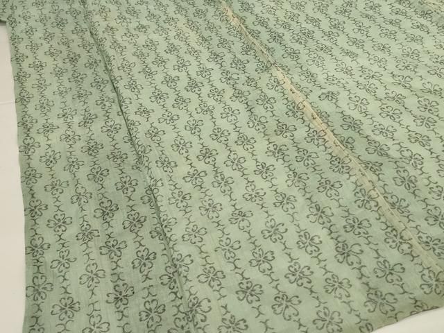 平和屋着物＊夏物　小千谷ちぢみ　幾何学花文　麻　逸品　AABH3937jd 平和屋着物＊夏物 小千谷ちぢみ 幾何学花文 麻 逸品 AABH3937jd - メルカリ