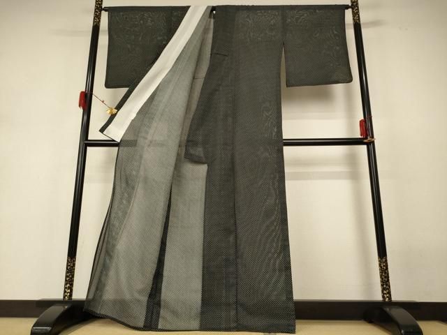 平和屋着物＊夏物　小紋　絽　蚊絣文様　洗える着物　AABH3221jd 平和屋着物＊夏物 小紋 絽 蚊絣文様 洗える着物 AABH3221jd - メルカリ