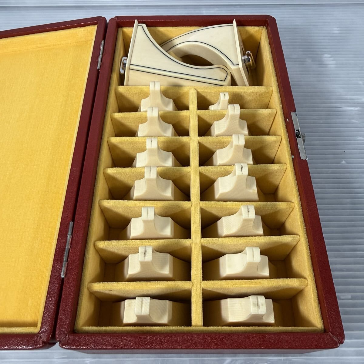最高級品】琴奏者放出品 天然素材 琴柱 箏柱 お琴 御琴 14本揃 280g