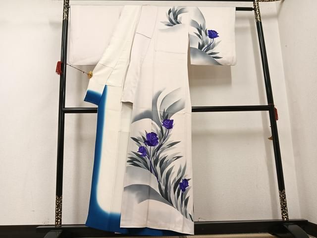 平和屋着物●訪問着　薔薇　バラ　正絹　逸品　AABH2066ph 平和屋着物○訪問着 薔薇 バラ 正絹 逸品 AABH2066ph - メルカリ