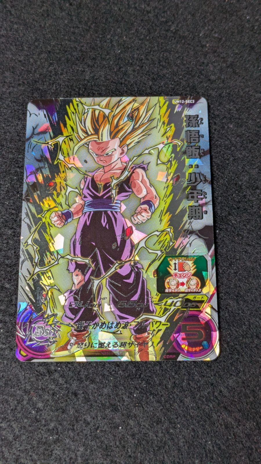 ドラゴンボールカード [大野54-23-0409] 孫悟飯 少年期 um12-sec3