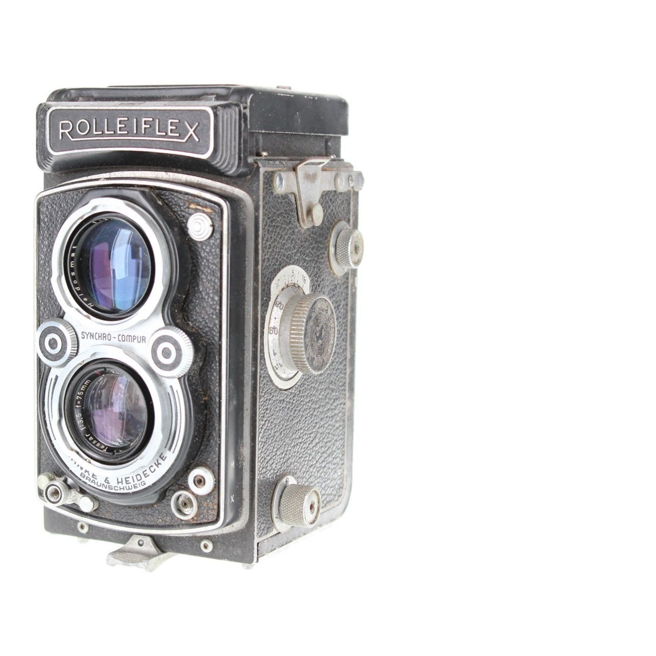 【訳あり品】 ローライ Rolleiflex 3.5A Type 1 Tessar 75mm F3.5 二眼カメラ e7681