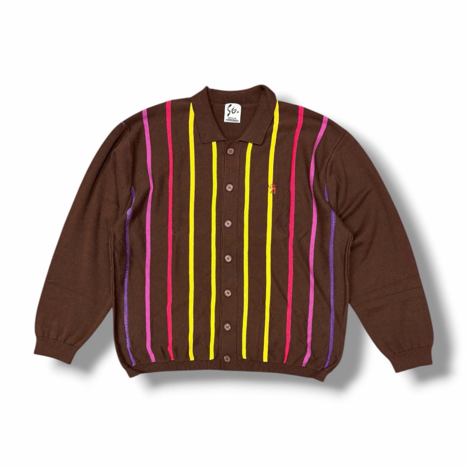 参考上代19800円 未使用 SPECIAL GUEST 24AW SG LINE KNIT CARDIGAN 