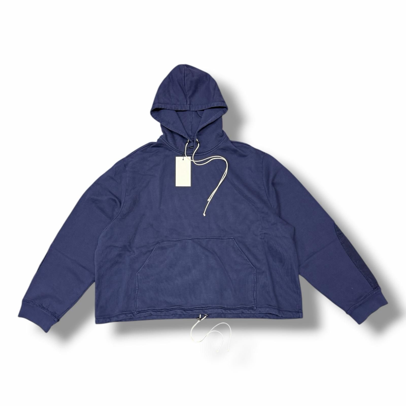 Camel Fortgens フーディー M ネイビー CAMIEL FORTGENS / BLOCK PRINT 