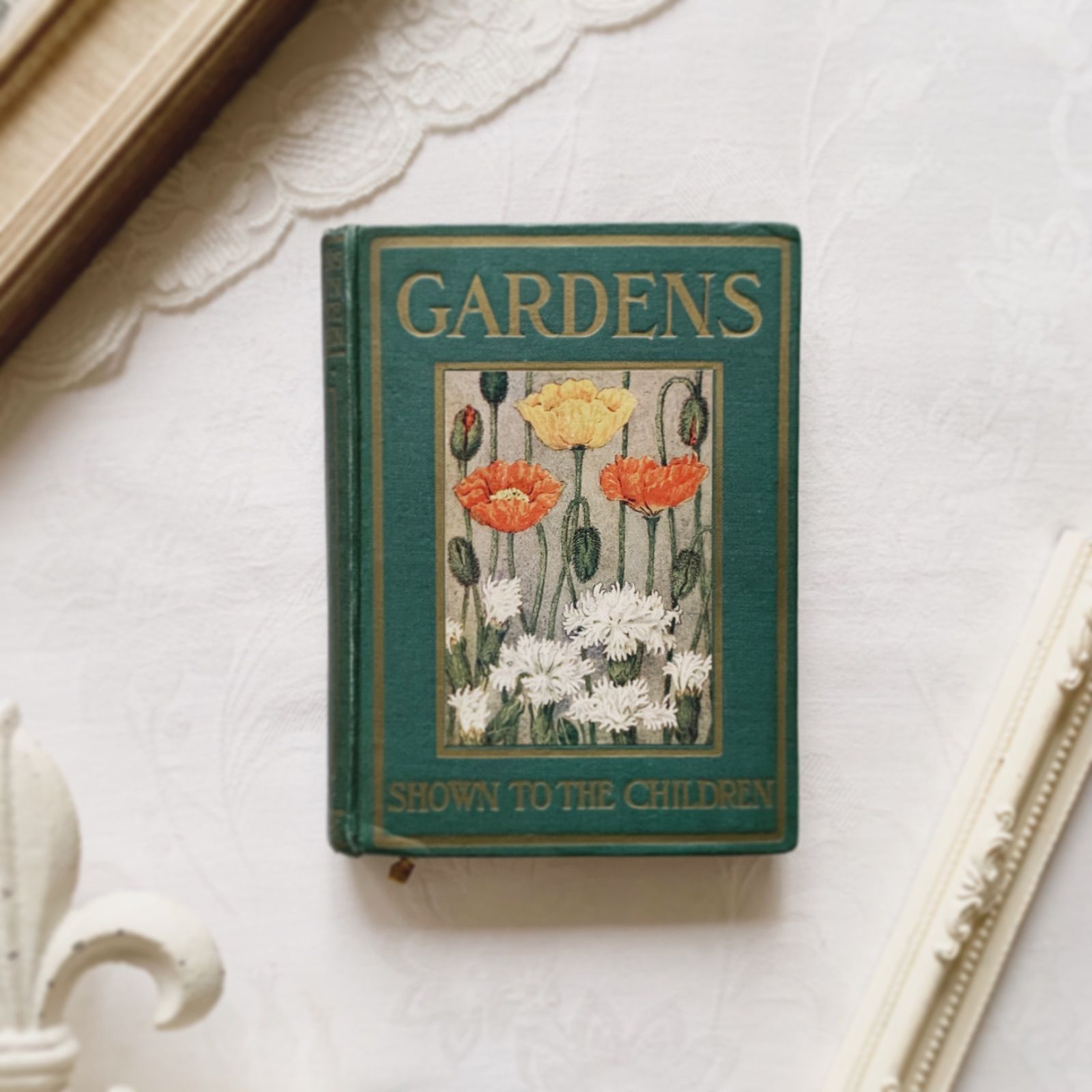1910s-1920s 英国アンティーク植物図鑑 ボタニカルアート Gardens/植物