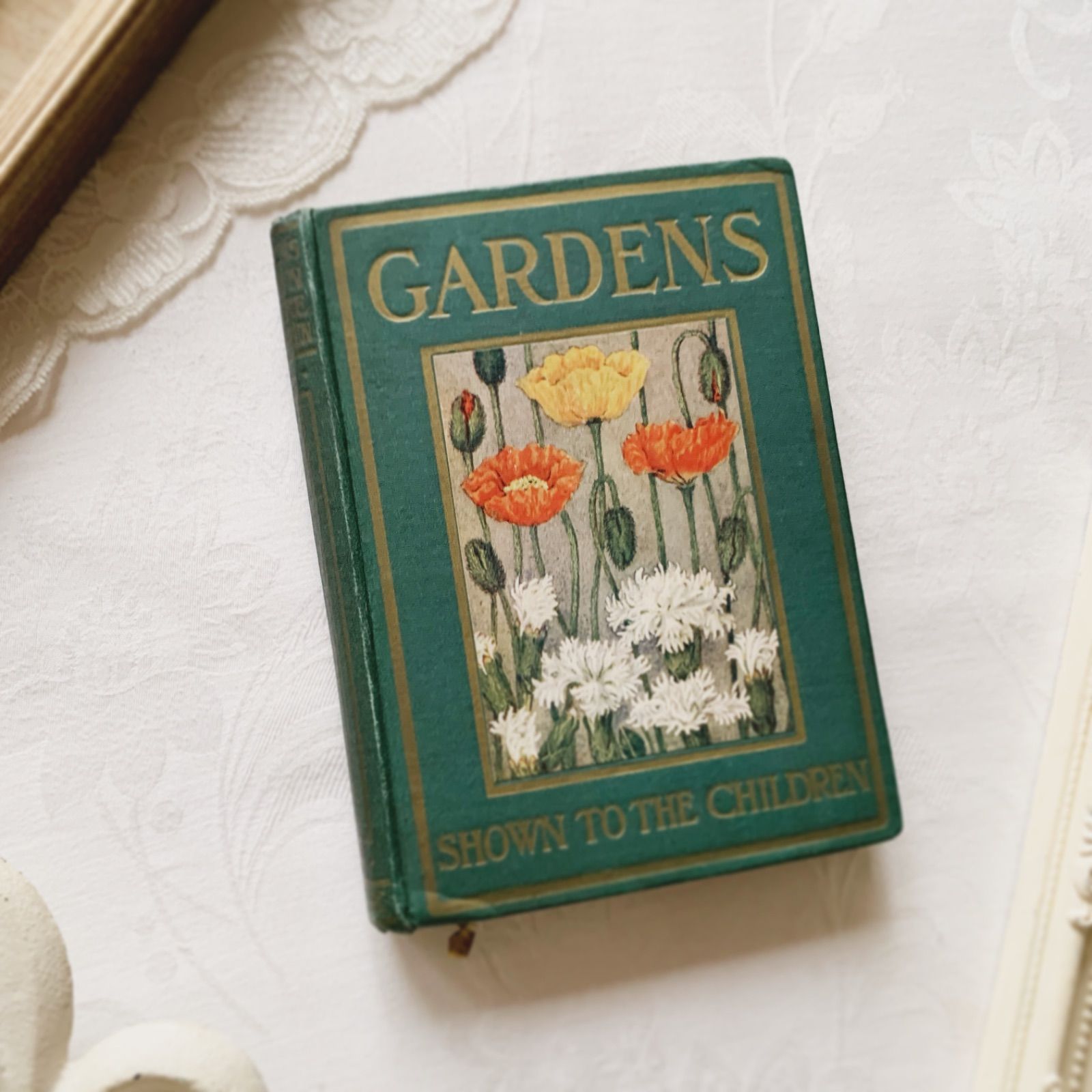 1910s-1920s 英国アンティーク植物図鑑 ボタニカルアート Gardens/植物