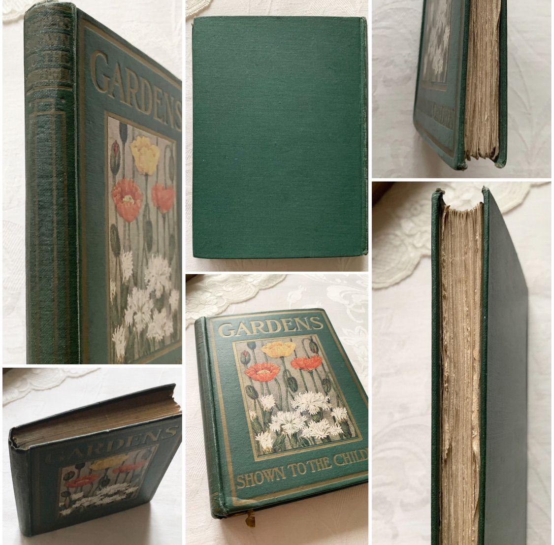 1910s-1920s 英国アンティーク植物図鑑 ボタニカルアート Gardens/植物