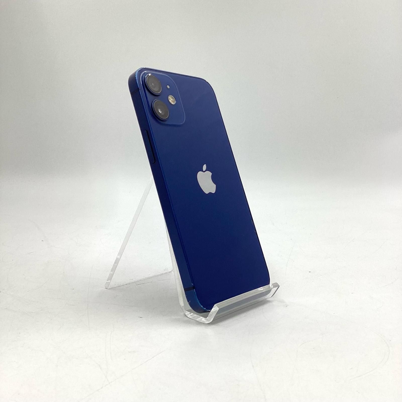 iPhone 12 mini 64GB ブルー docomo白ロム【難有】- メルカリ