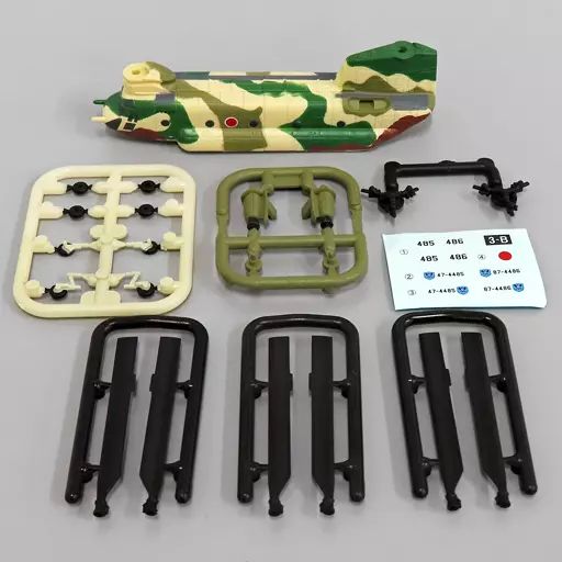 中古】プラモデル CH-47J 航空自衛隊 「カプセルワークショップ Vol.1