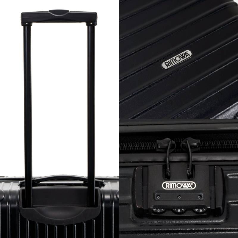 RIMOWA ブラック キャリーケース TSAロック付き