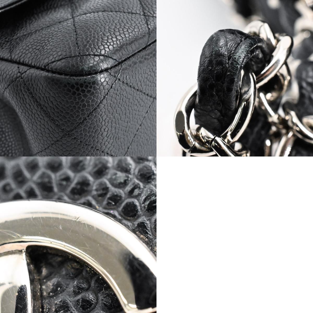 CHANEL ロゴ入り、バンドー CHANEL シャネル ショルダーバッグ クラシックラージハンドバッグ