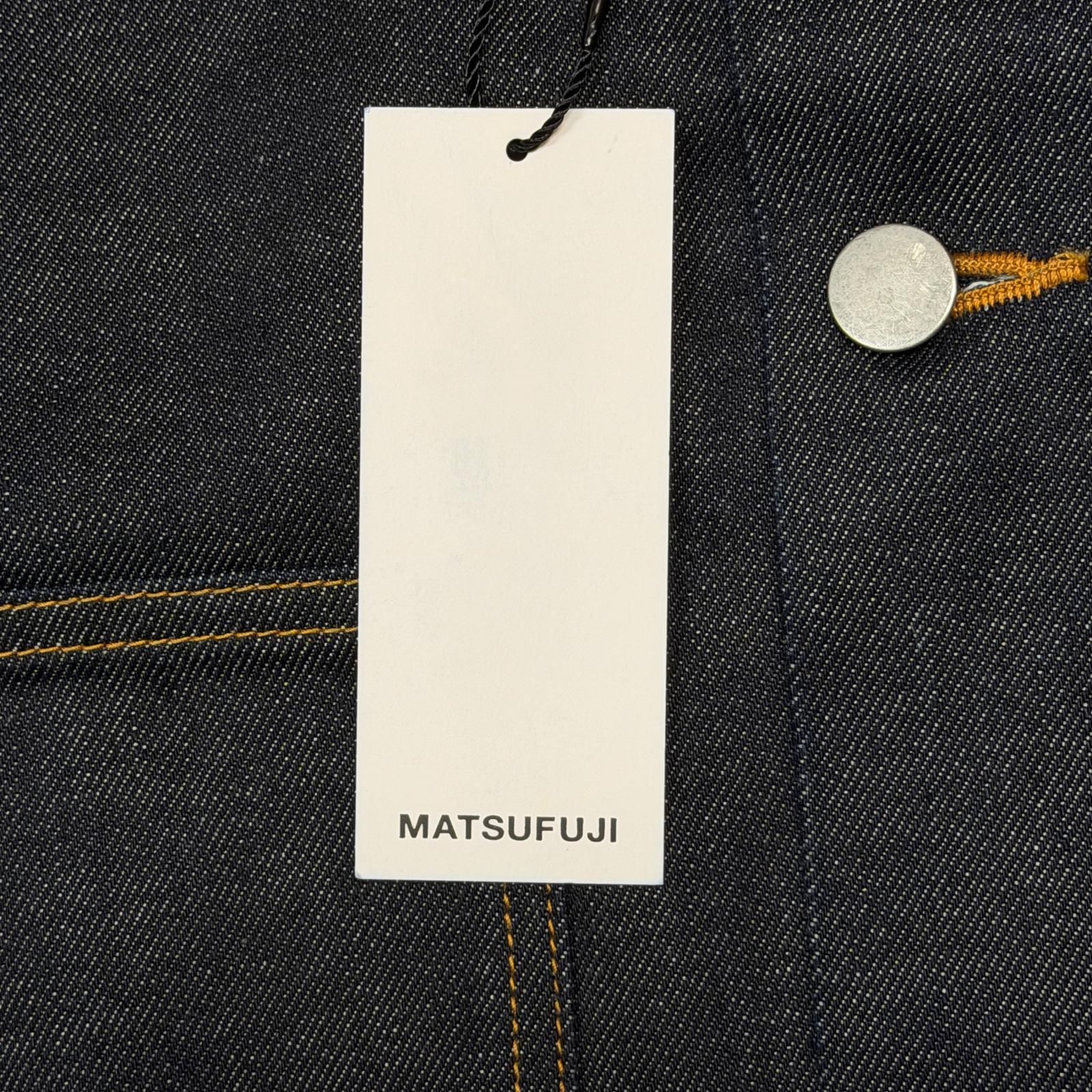 参考上代49500円 未使用 MATSUFUJI 24AW Denim Work Jack デニムワーク 