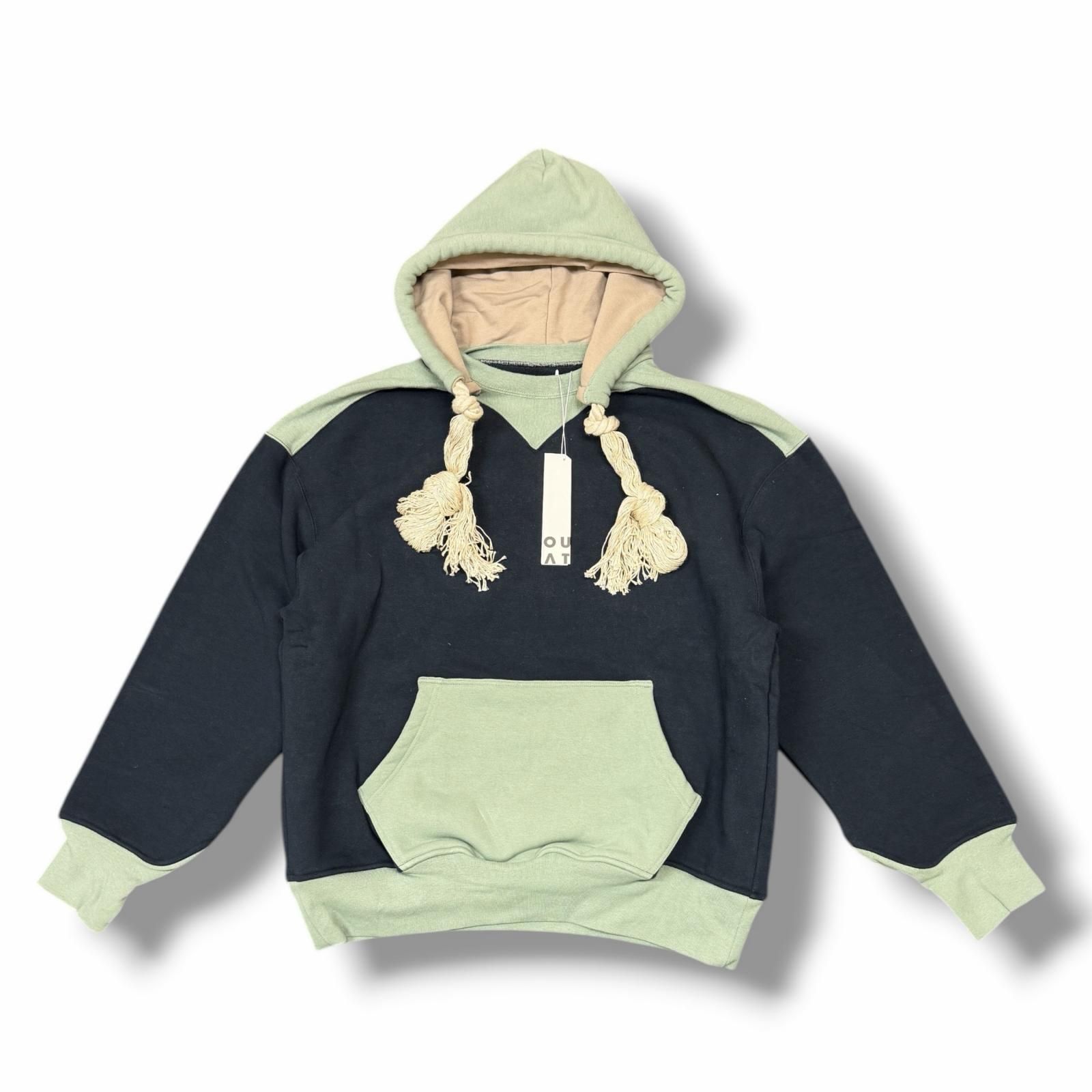 参考上代49500円 未使用 OUAT 25SS AFTER HOODIE アフターフーディー スウェットパーカー オーユーエーティー O011012PK ネイビー 3 （12489M） 参考上代49500円 未使用 OUAT 25SS AFTER HOODIE アフターフーディー