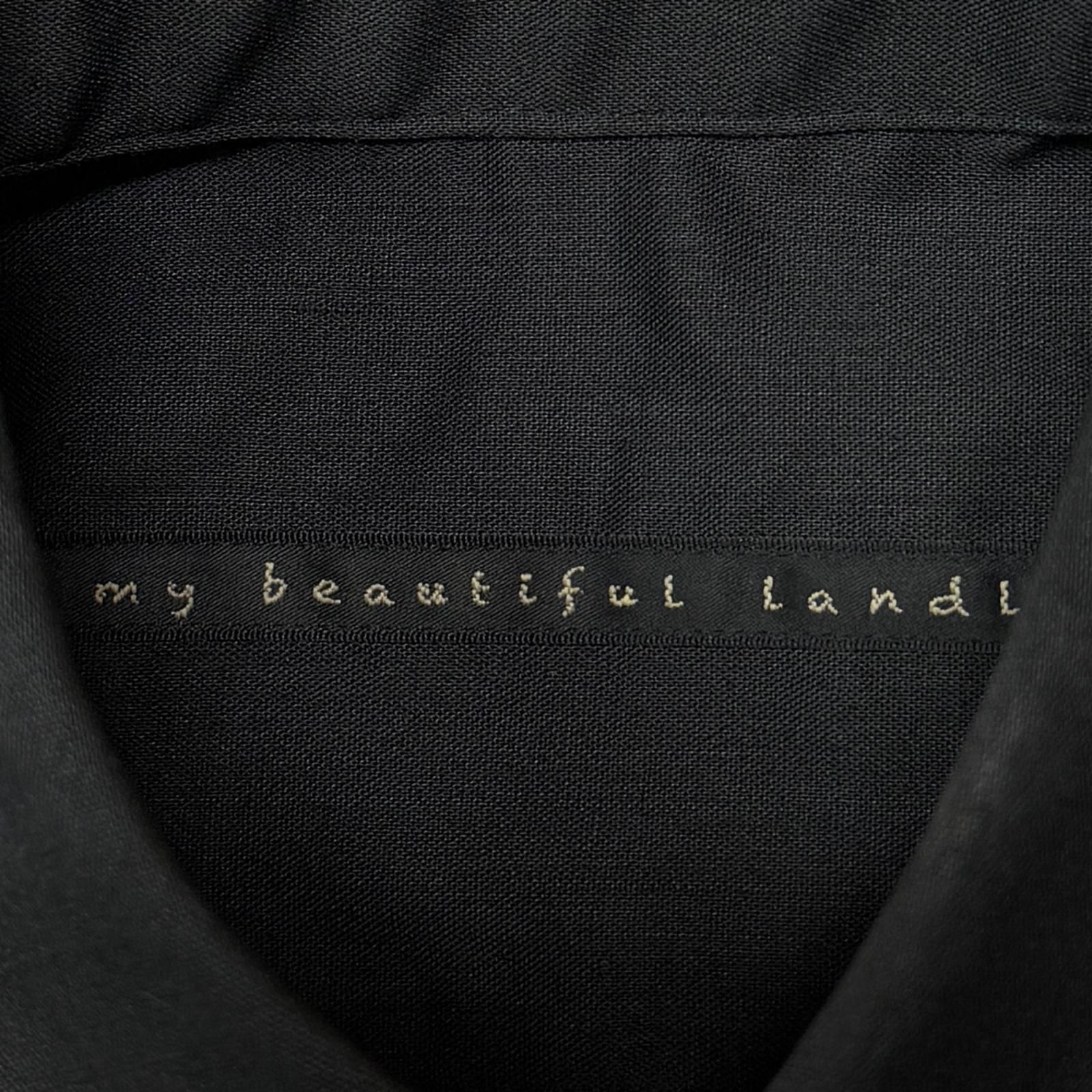 参考上代32780円 未使用 my beautiful landlet 25SS OVERSIZE REGULAR