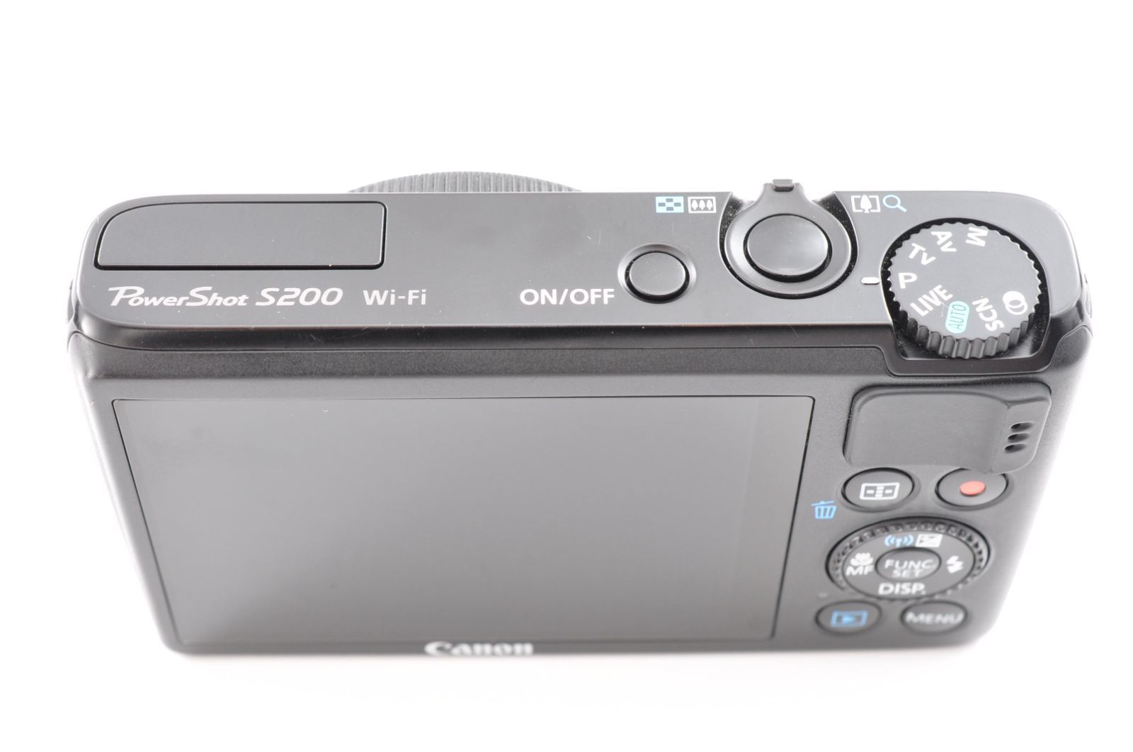 Canon PowerShot S200 DIGITAL Camera ブラック デジカメ デジタル 