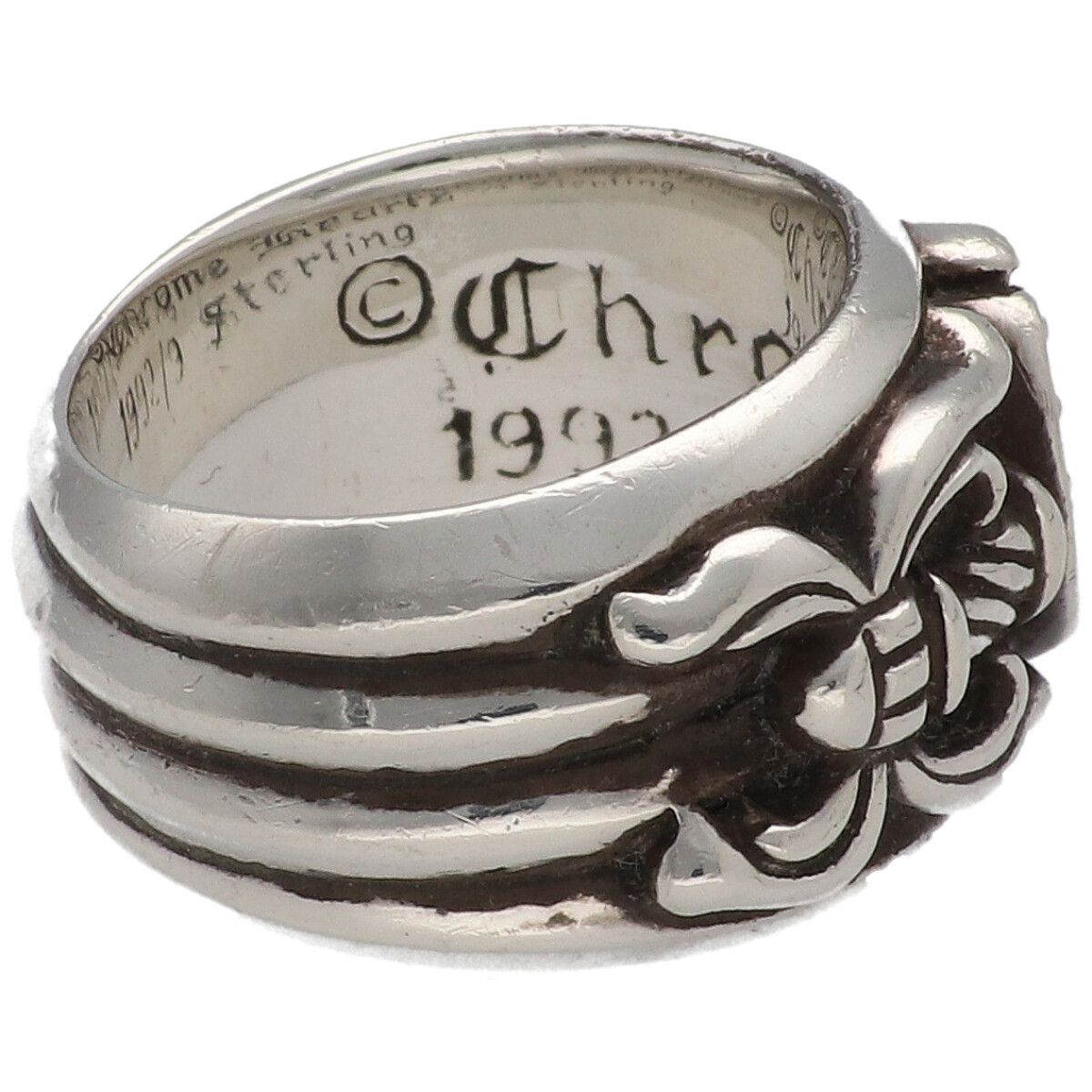 中古】 CHROME HEARTS クロムハーツ ダガーリング 指輪 SV925 パヴェ
