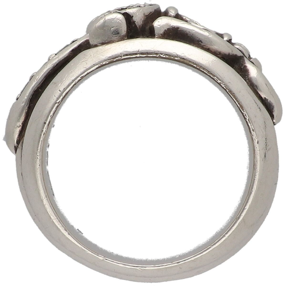【中古】 CHROME HEARTS クロムハーツ ダガーリング 指輪 SV925 パヴェダイヤモンド シルバー アクセサリー メンズ レディース 25030906 AO 中古】 CHROME HEARTS クロムハーツ ダガーリング 指輪 SV925 パヴェ
