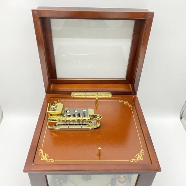 中古】 現状品) ミスタークリスマス 舞踏会 オルゴール ディスク交換式