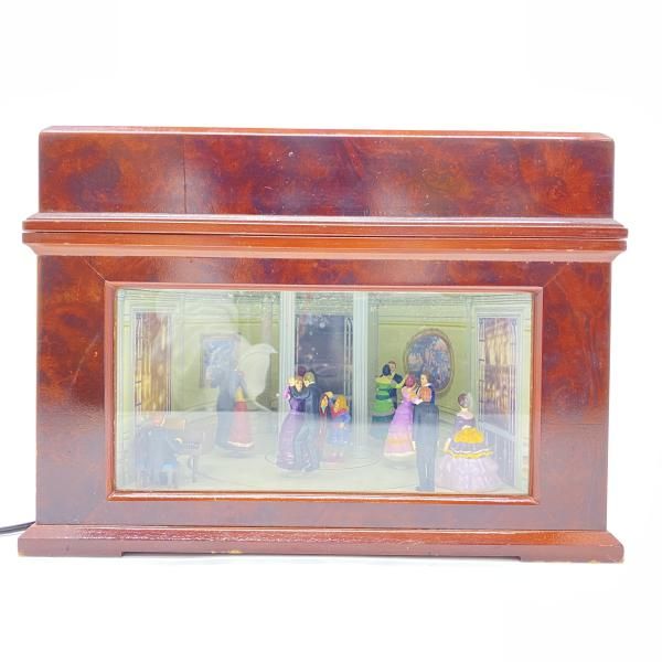 【希少】ミスタークリスマス 舞踏会 ディスクオルゴール 14曲付き Sankyo 中古】 現状品) ミスタークリスマス 舞踏会 オルゴール ディスク交換式