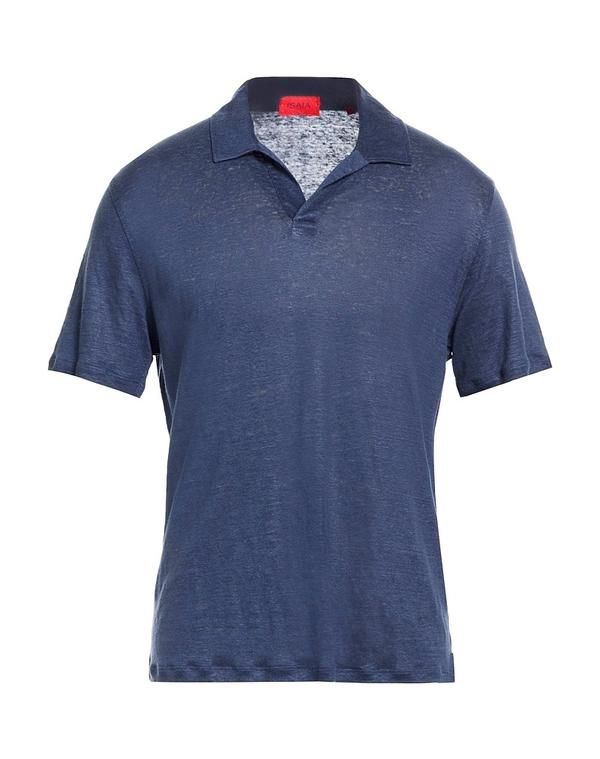 イザイア メンズ トップス ポロシャツ ISAIA ポロシャツ Navy ネイビー 
