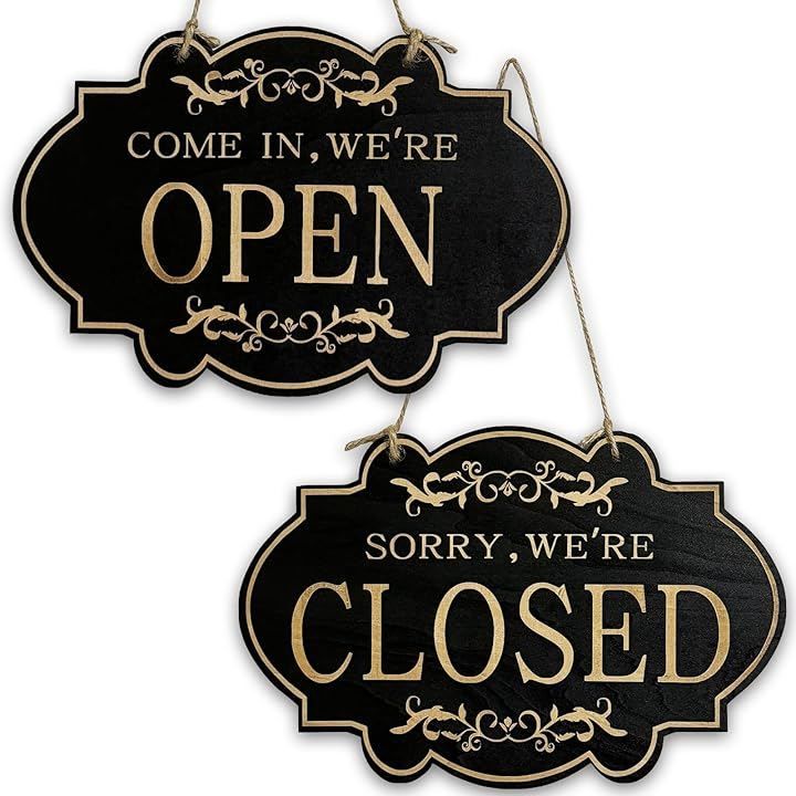 Open closed 看板 オープンクローズ おしゃれ 楽天市場 オープン 