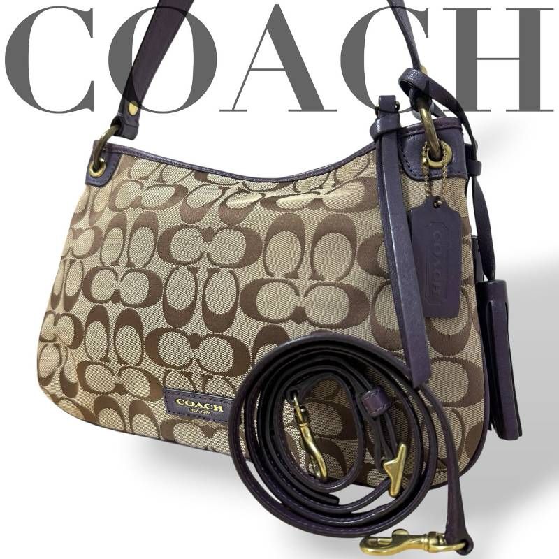 COACH コーチ☆ショルダーバッグ 斜め掛け 肩掛け ワンショルダー 2way 