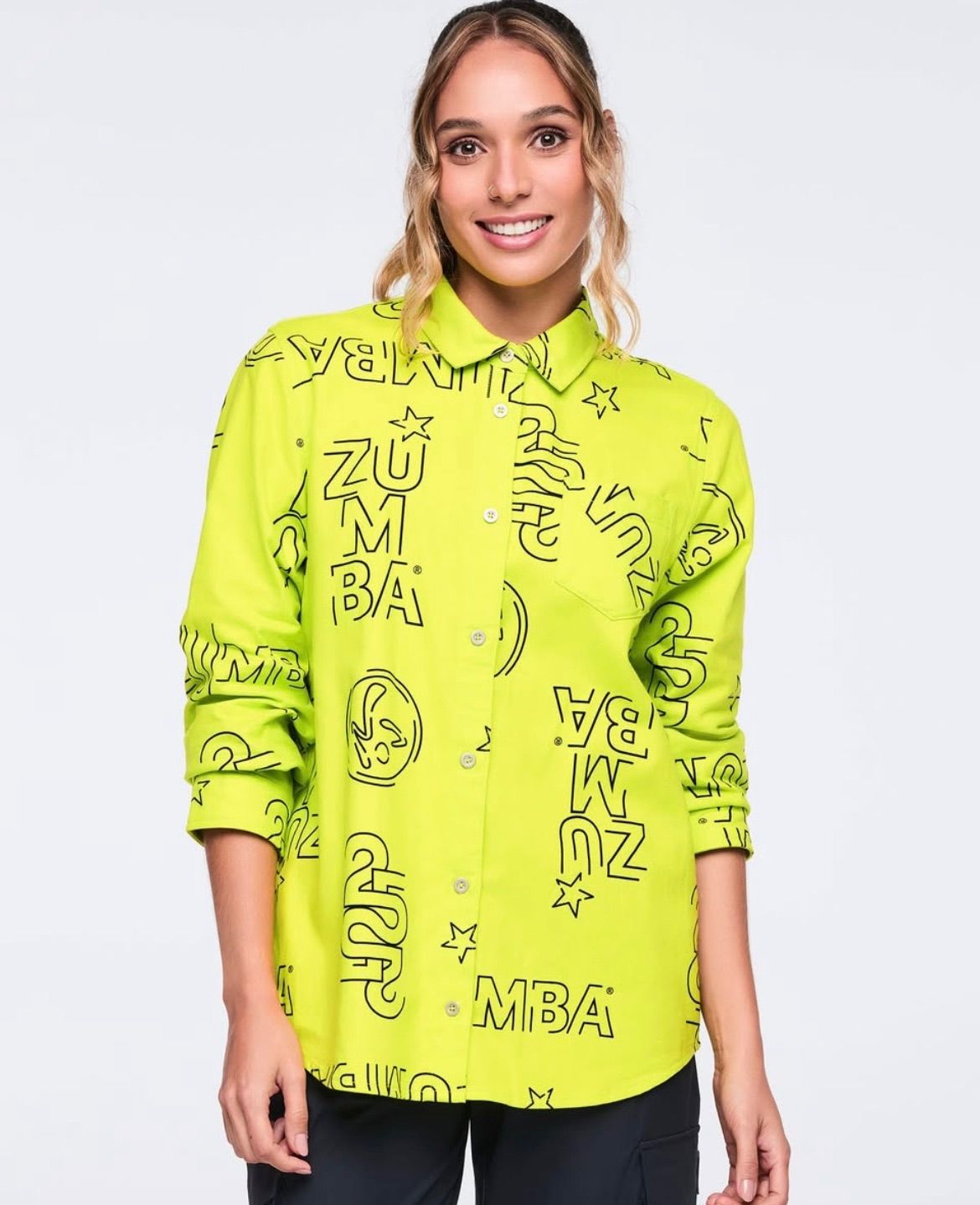 Zumba 25 Button Down ズンバ 正規品 ZUMBA - メルカリ