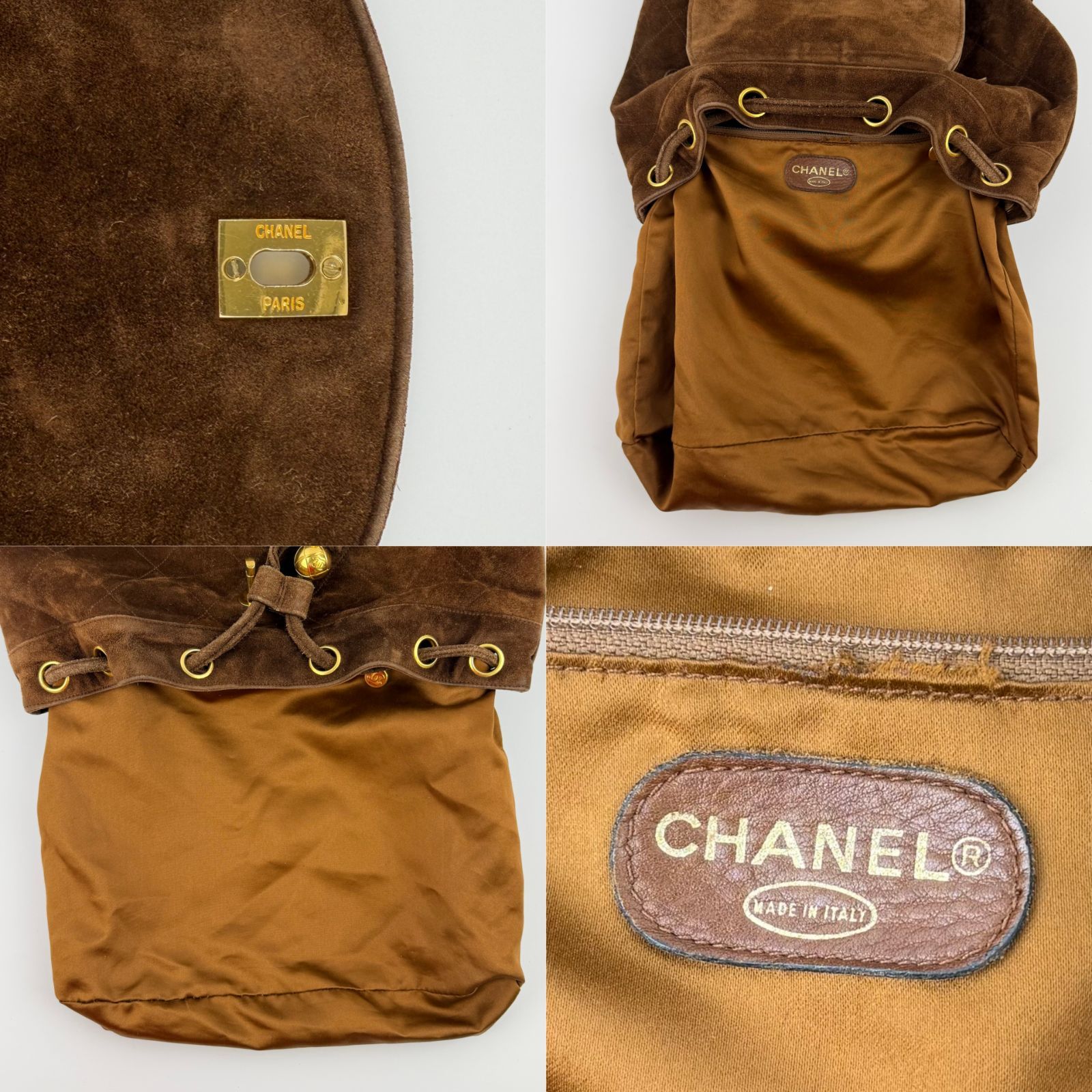 中古】CHANEL シャネル ココマーク リュックサック バックパック 