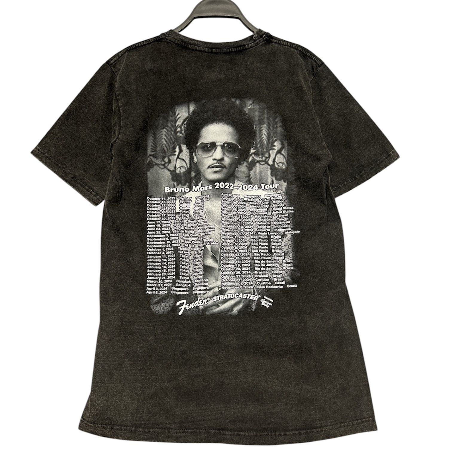 2024年 ブルーノ・マーズ・ジャパンツアー 公式Tシャツ