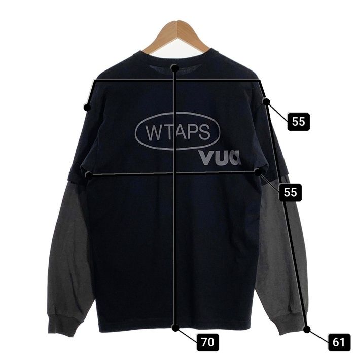 WTAPS ダブルタップス 26SS SLDR / LS / COTTON レイヤード 長袖 T
